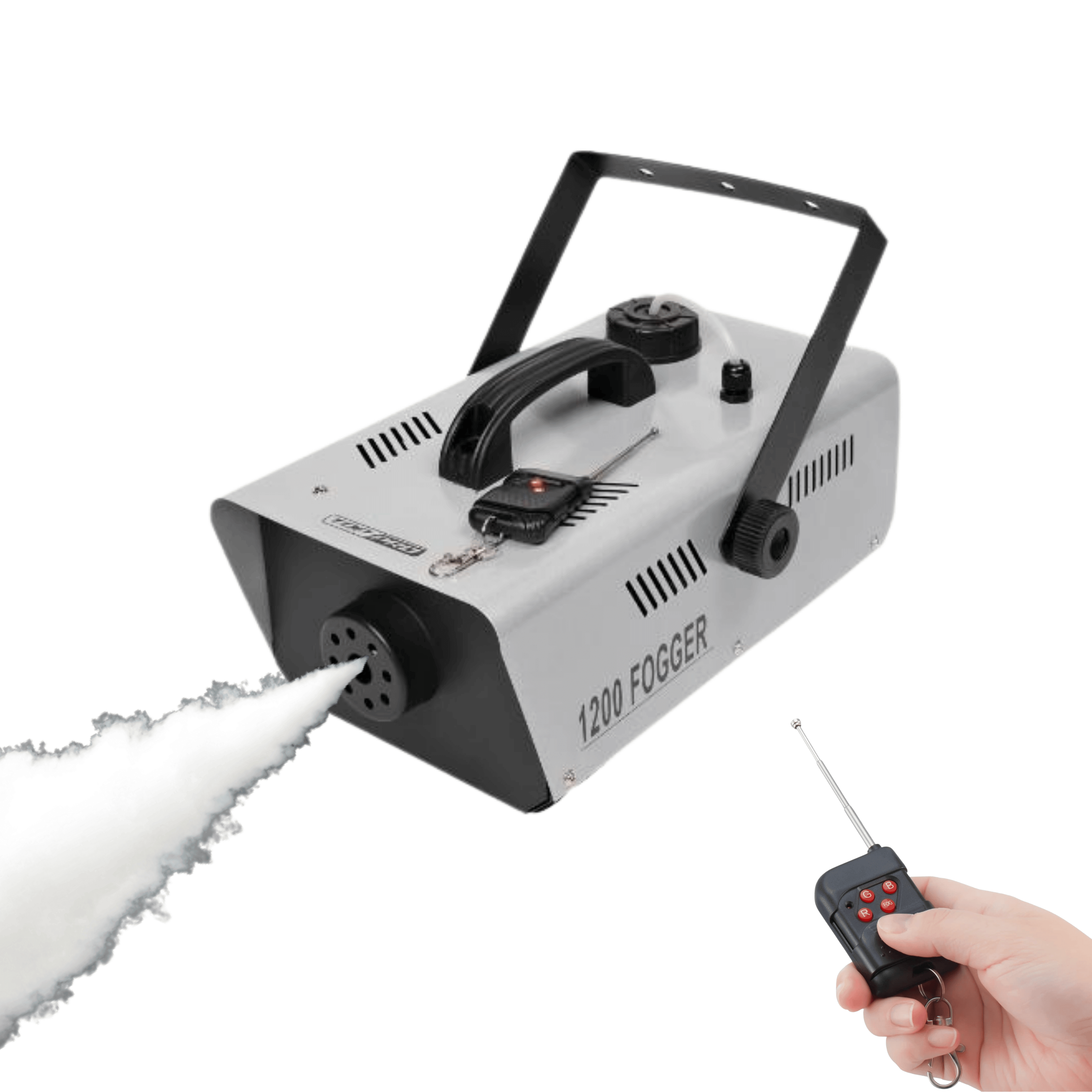 Remote Control 1200W Smoke Fog Machine for DJ KTV Club Stage Events