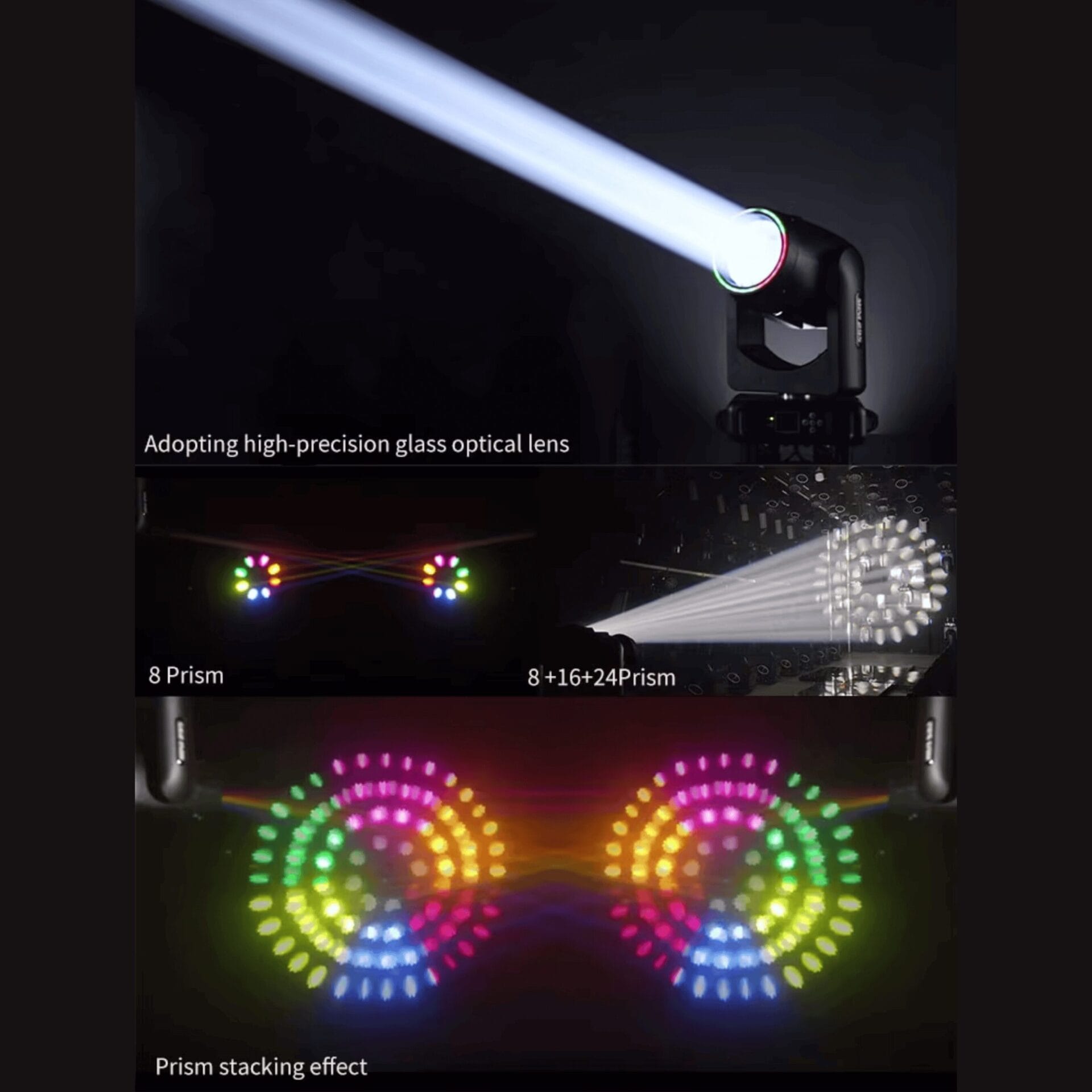 TOP PRO 295W Mini 7R Beam Moving Head Light
