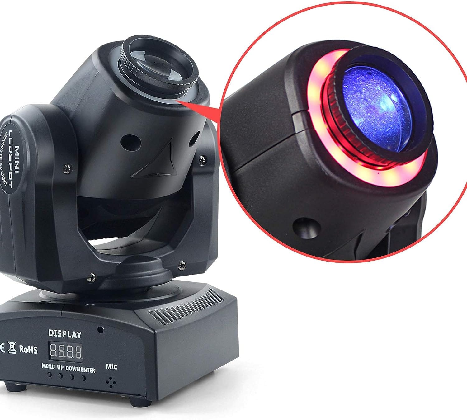 TOP PRO 30W Mini Beam Light With Led Strip