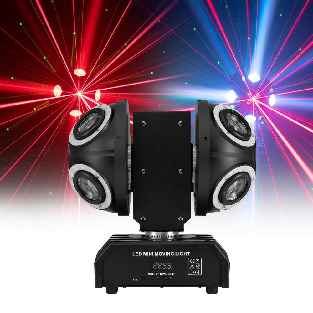 4-in-1 RGBW Beam Laser LED Moving light for Dj Disco in UAE