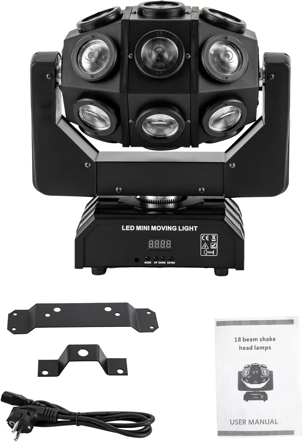 Moving Head 12x10W Stage Light for Club DJ Disco Dance Party KTV Bar