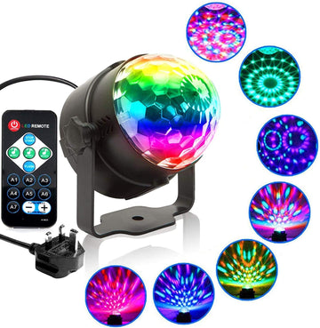 Mini DJ Disco Light Party Light Sound Activated