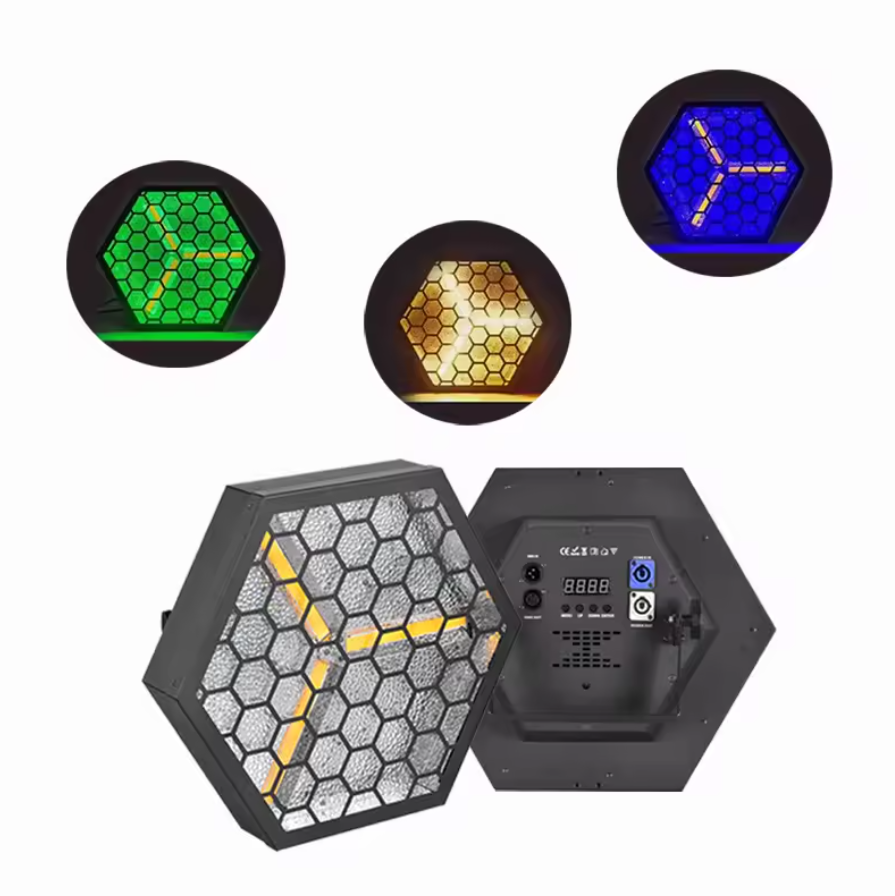 LED Hexagonal Retro Light for Stage Bar Decoration
