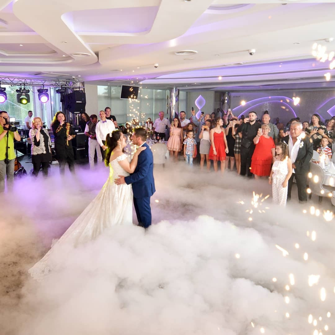 3000W Low Lying Fog Smoke Mist Machine Dual Tube Celebration Party bar Dry Ice Machine