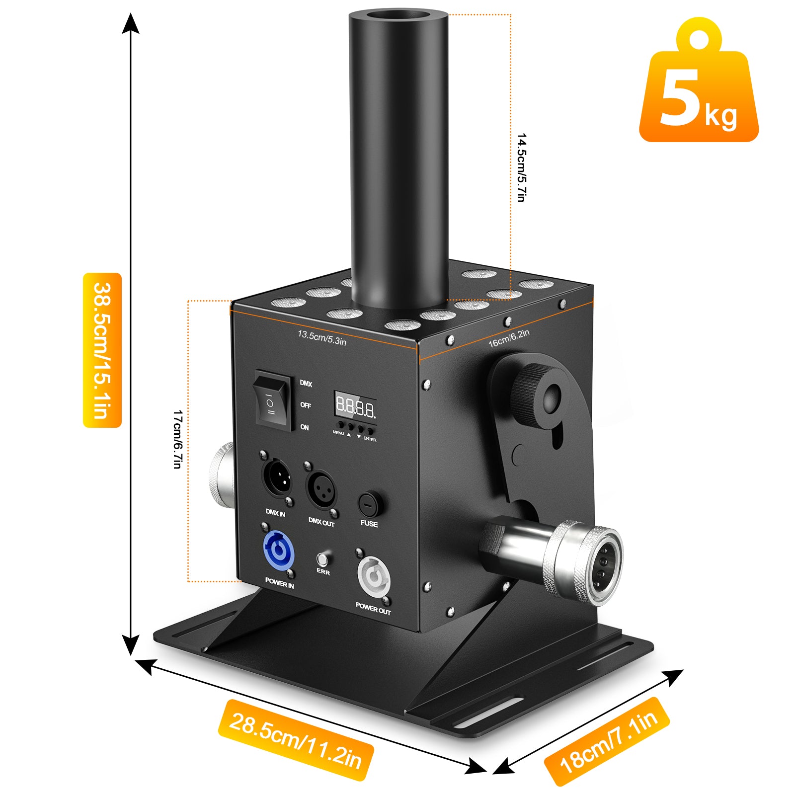 CO2 Smoke Jet Machine for Stage Wedding Celebration Bar Ktv Performance