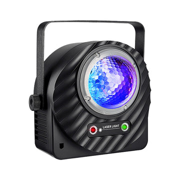 Three-in-one Kaleidoscope RGB Laser Magic Ball Disco Light