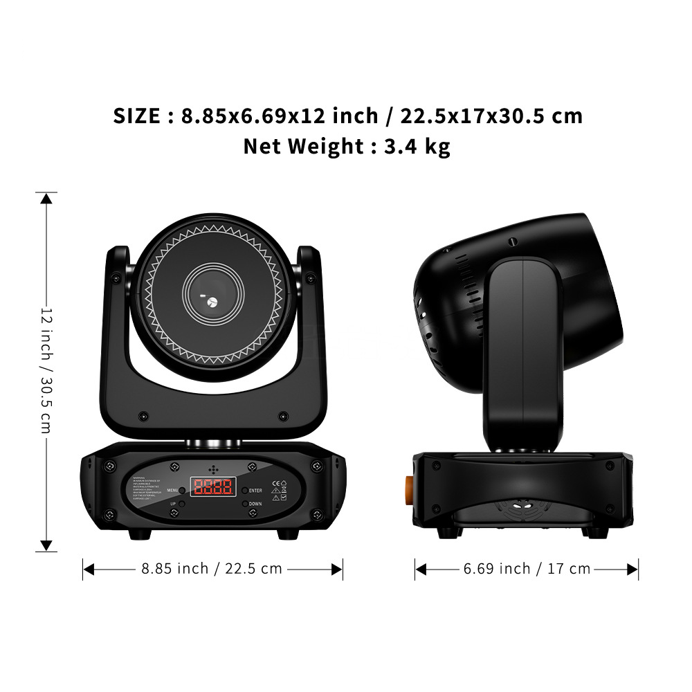 Moving Head 3W Laser Light for Night Club Disco Stage Live Shows Hotel Use