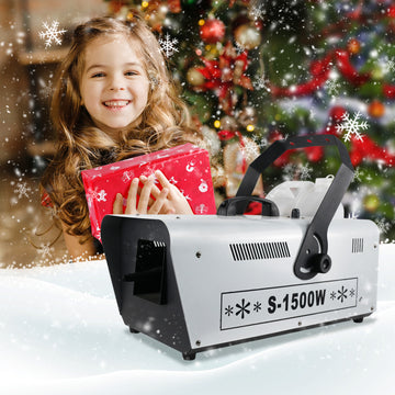 1500W Snow Machine Snow Soap Foam Effect Snowflake Generator Machine for Christmas Party Event