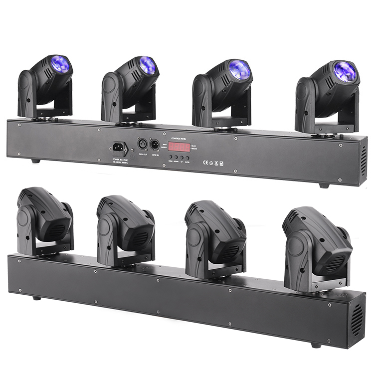 LED 4PCS*10W Moving Head Beam Light for Dj Show Concert Party Ktv