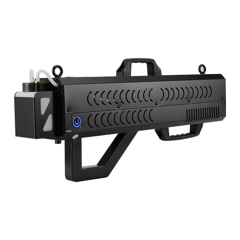 Handheld 1500W LED Fog Smoke Machine Air Gun for DJ Stage Events Night Club Bar Party