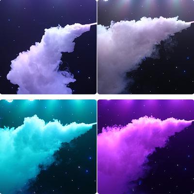 Remote Control 2500W Fog Smoke Machine for Party and Wedding Stage Effect