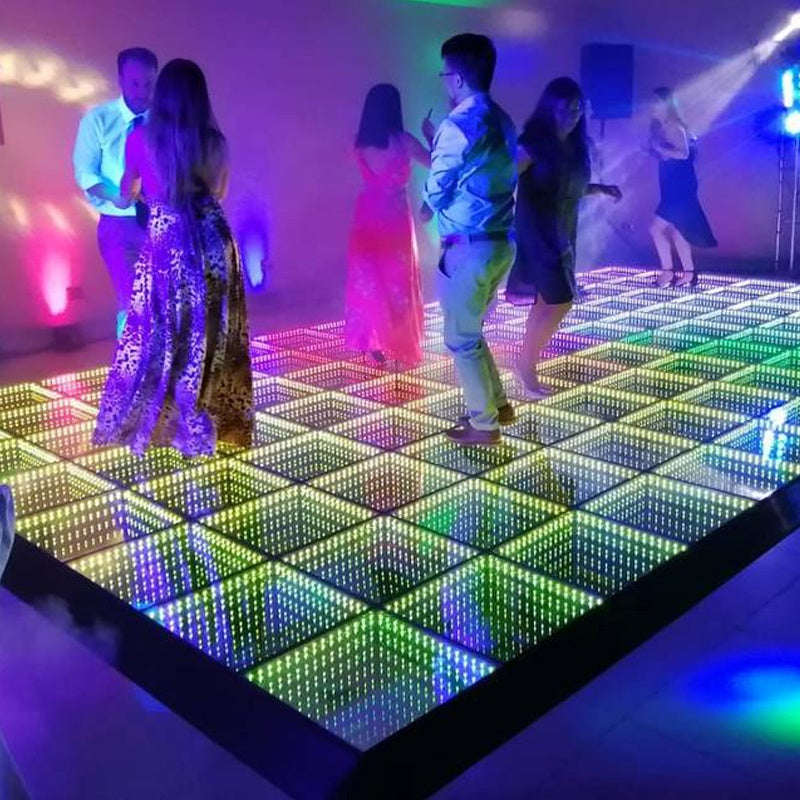 3d Infinity Mirror Rgb Led Dance Floor