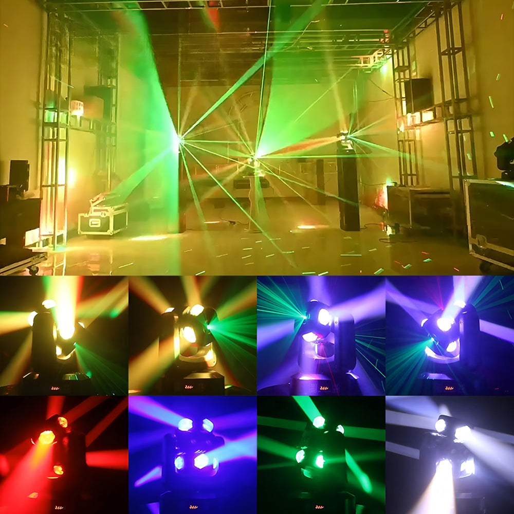 Moving Head 8*15W LED Light Beam Strobe Laser Effect Disco Bar Dj Light