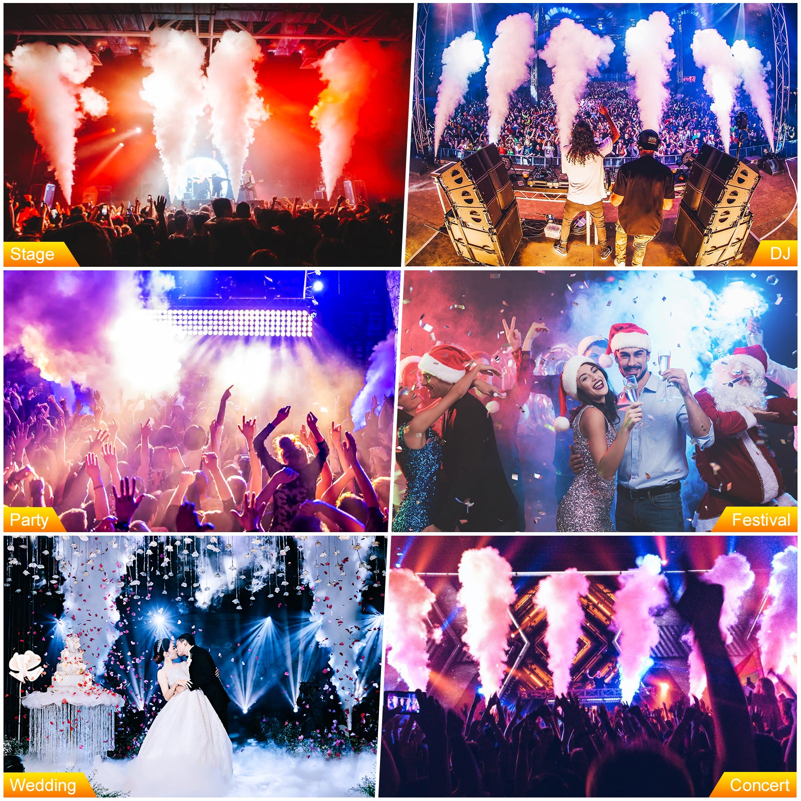 CO2 Smoke Jet Machine for Stage Wedding Celebration Bar Ktv Performance