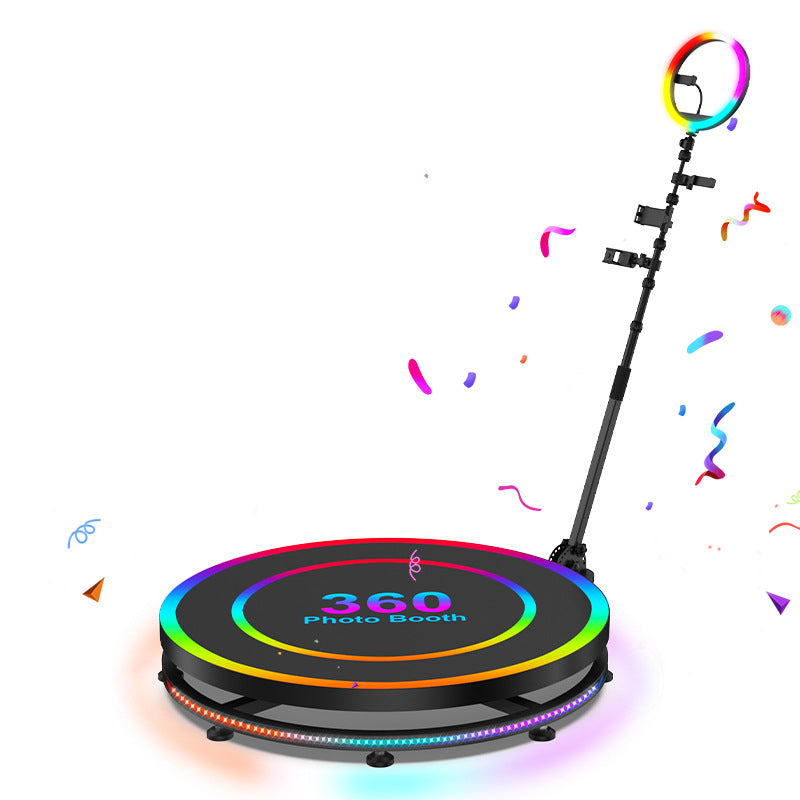 360 Degree Photo Booth 80cm LED Color-Changing Light