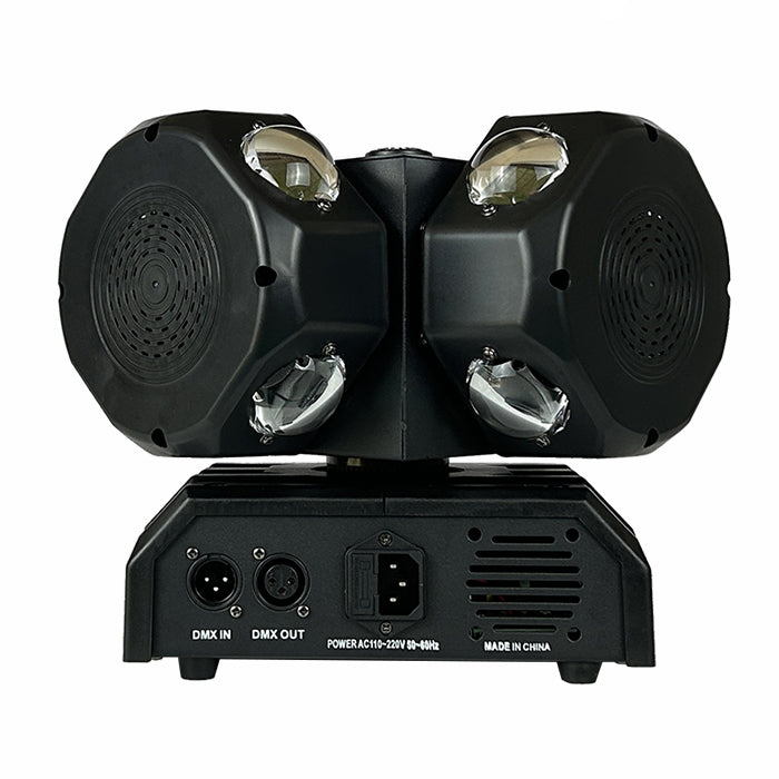 RGBW 4in1 LED Strobe Effects Moving Head Light or Club Music Parties and Theme Parks