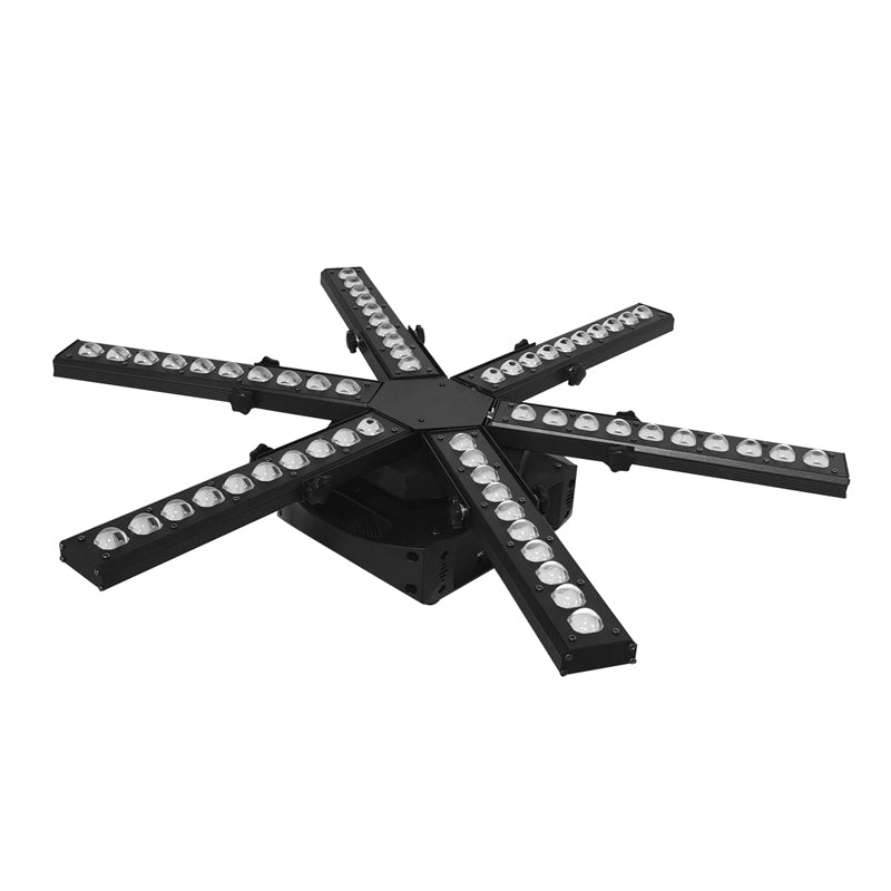 RGBW LED 60X3W Moving Head Light Beam Bar Washer with Infinite Rotation for DJ Stage Lighting
