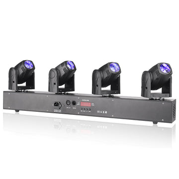 LED 4PCS*10W Moving Head Beam Light for Dj Show Concert Party Ktv