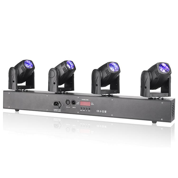 LED 4PCS*10W Moving Head Beam Light for Dj Show Concert Party Ktv