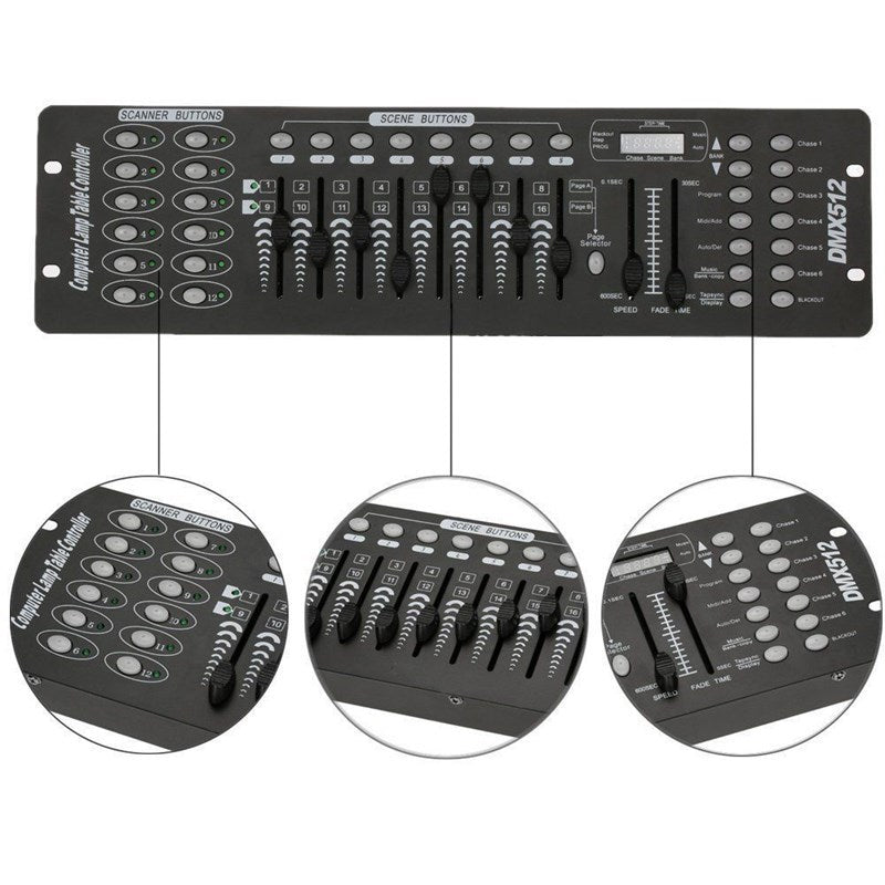 DMX512 Mini Light Controller Console