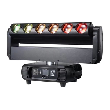 LED 6x40W RGBW 4-in-1 Beam Moving Head Light for Stage Club & Party Event Lighting