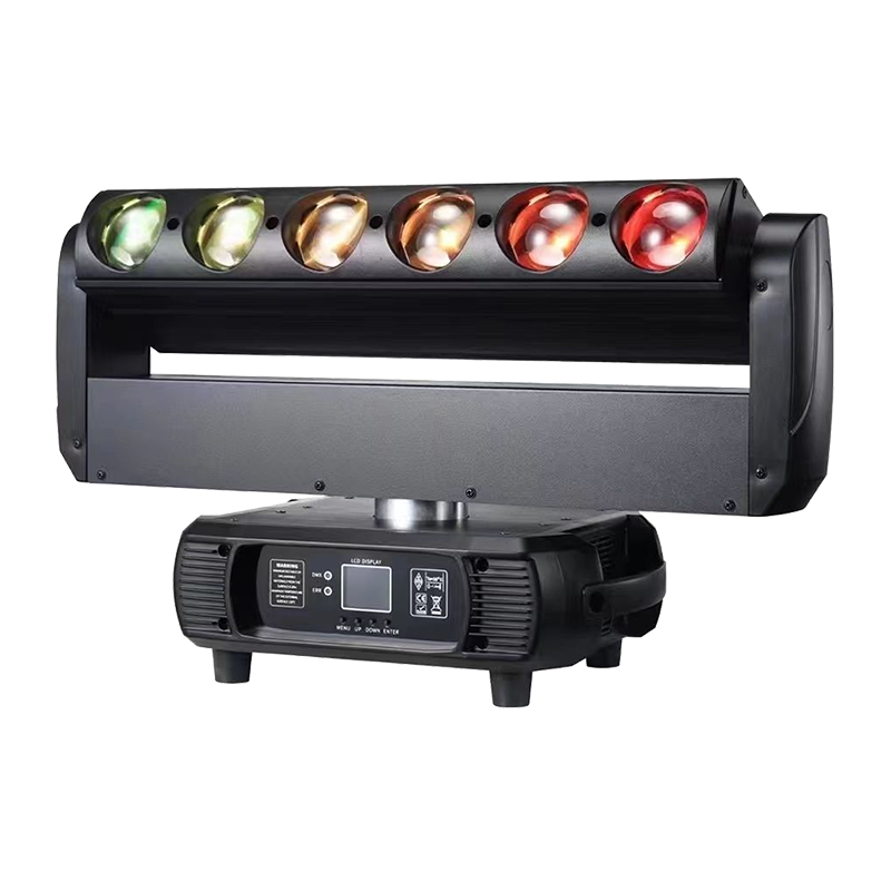 LED 6x40W RGBW 4-in-1 Beam Moving Head Light for Stage Club & Party Event Lighting