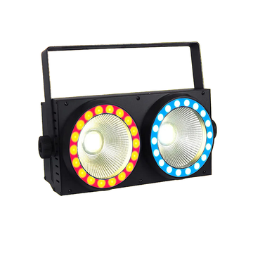 LED 2 Eyes COB Blinder Light With RGB Pixel Ring for DJ Disco Party Events Show Bar