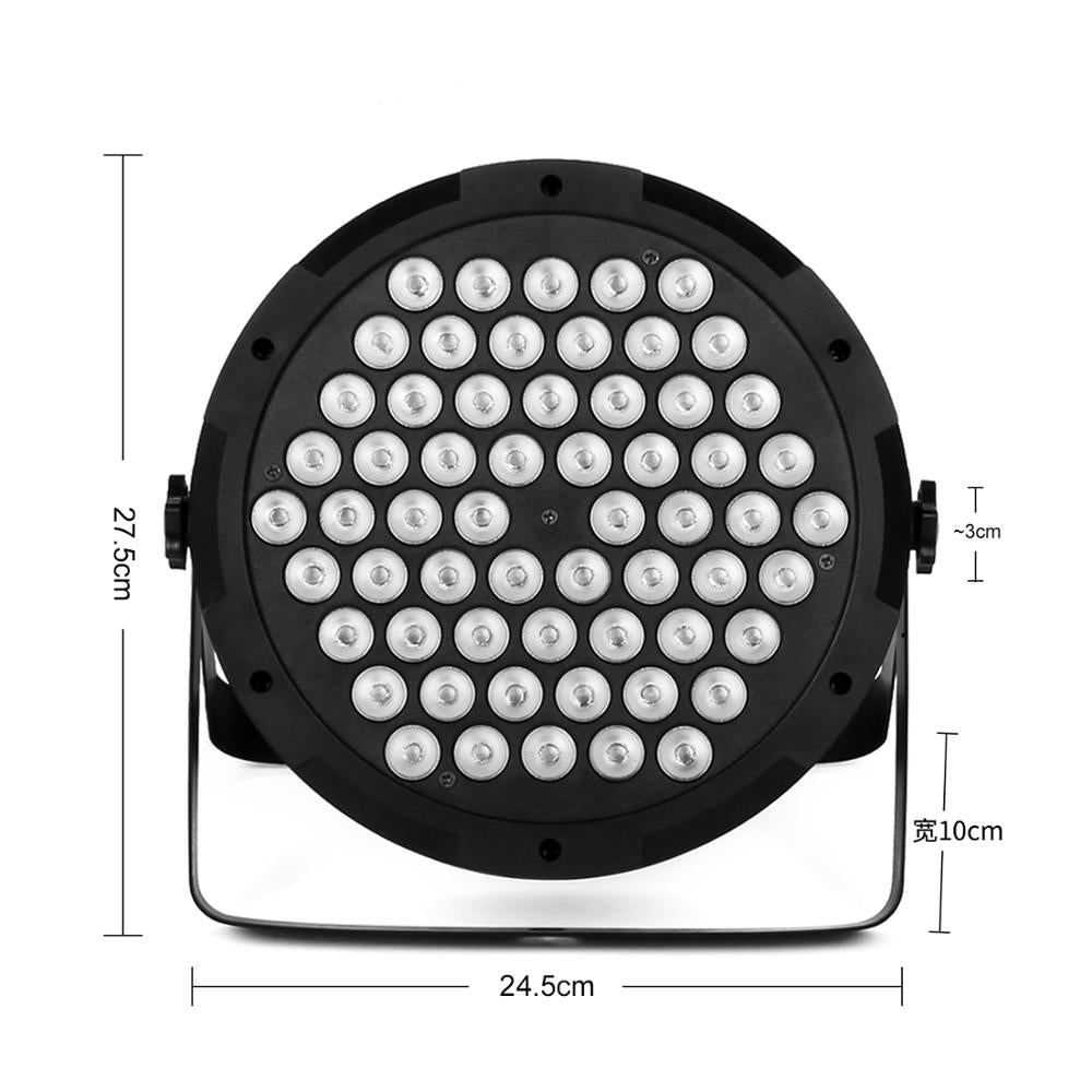 LED 60x2W RGB Par Light for Wedding Home Party Live Music