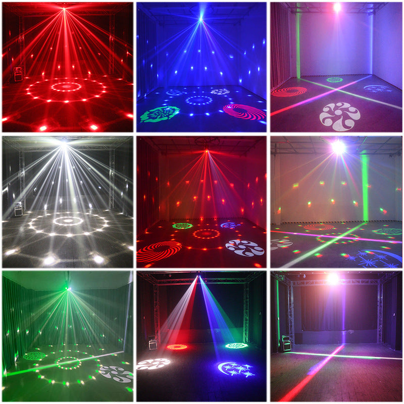 Crystal Magical Ball 3 in 1 Rotating Color Led Flash Light