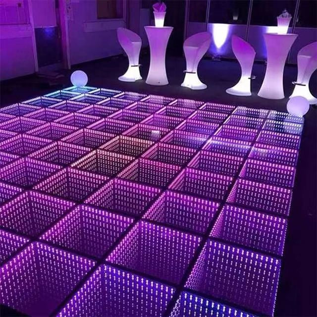 3d Infinity Mirror Rgb Led Dance Floor
