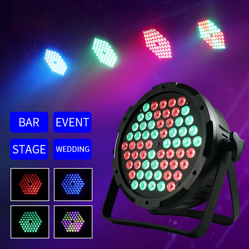 LED 60x2W RGB Par Light for Wedding Home Party Live Music