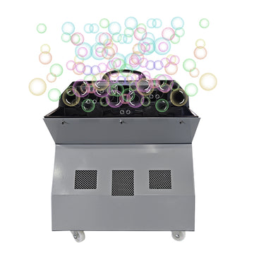Stage Effect Bubble Bubble Machine with Wheels Remote Control 300W