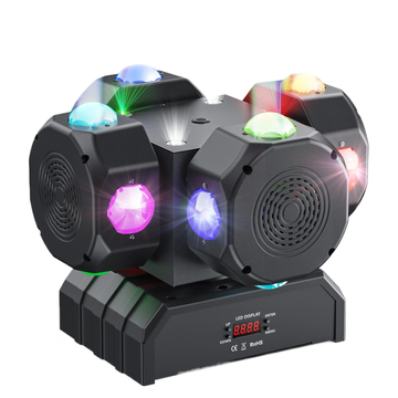 RGBW 4in1 LED Strobe Effects Moving Head Light or Club Music Parties and Theme Parks
