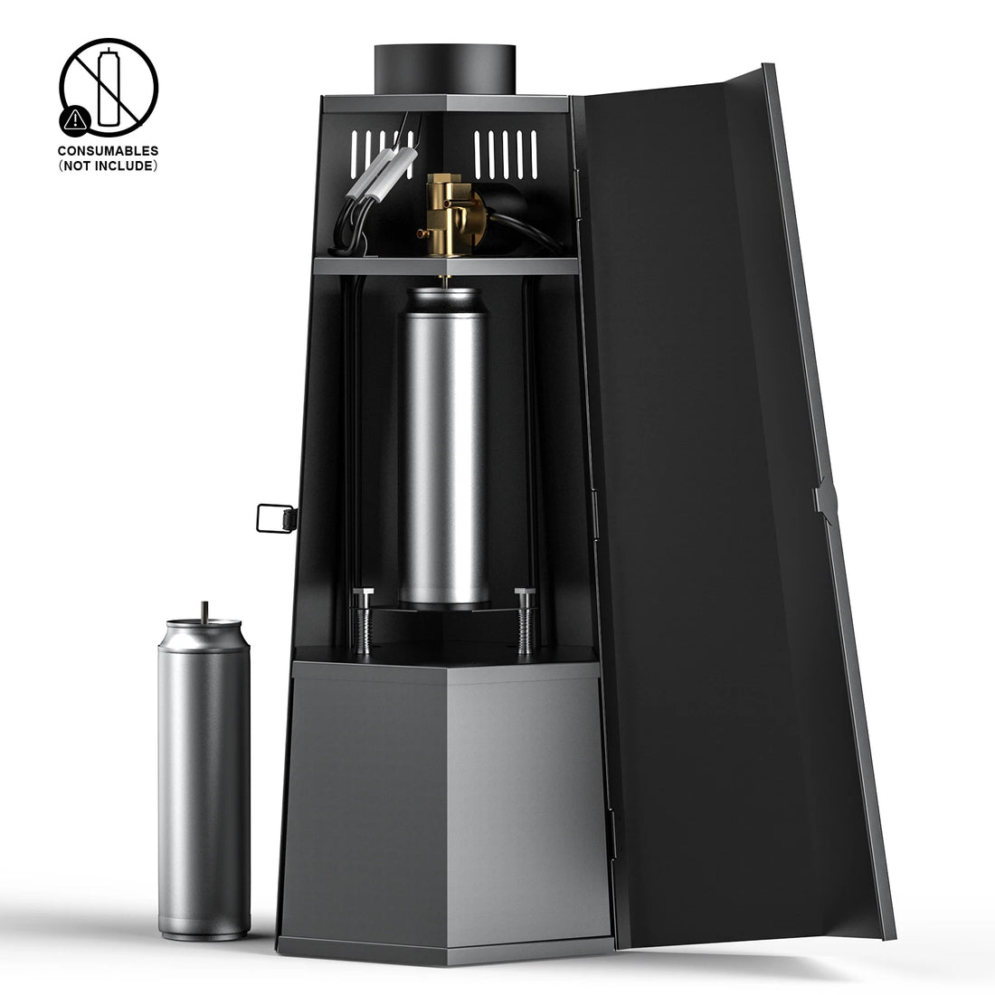 Fire Machine Stage Flame Machine Effect 200W DMX for Party Event Stage Concert