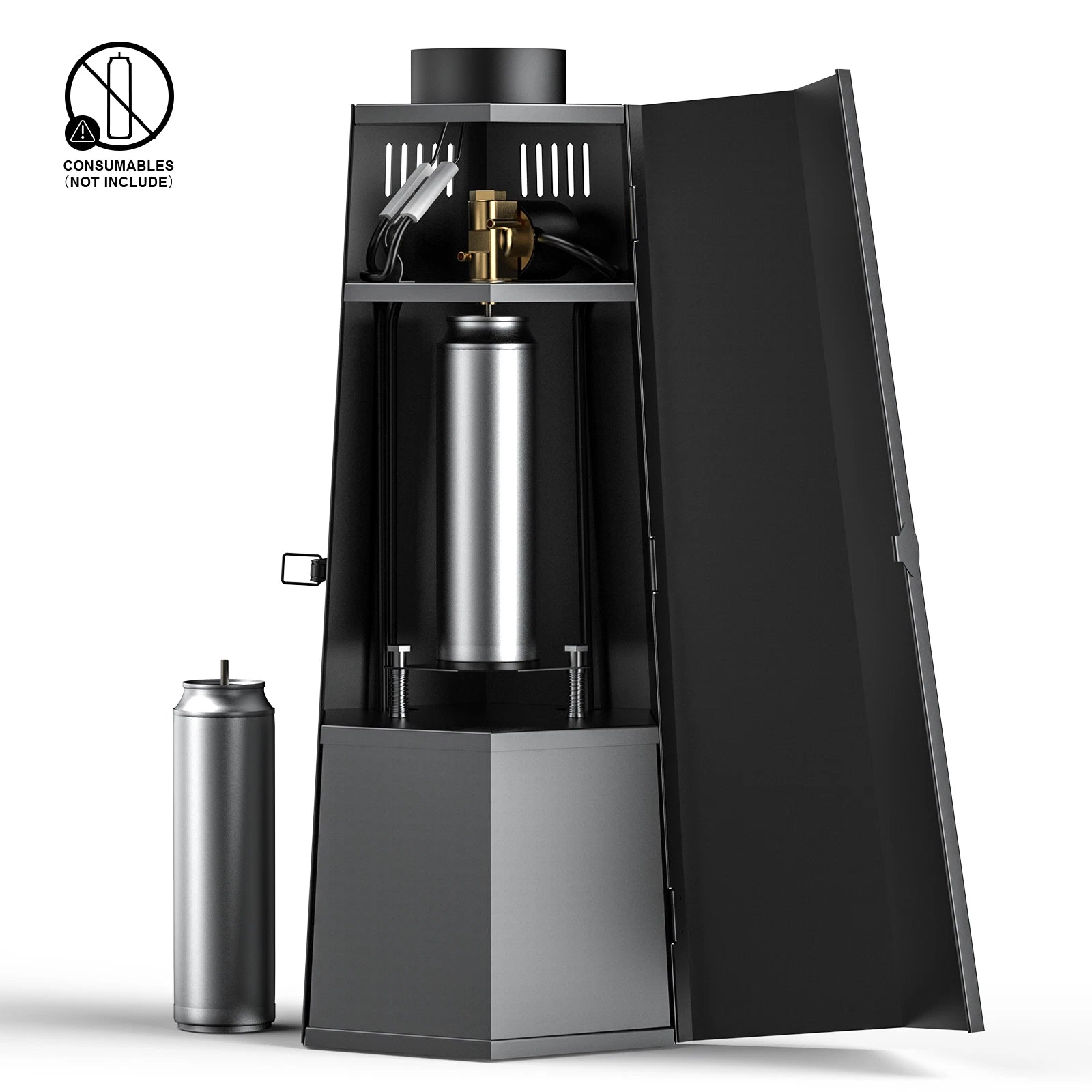 Fire Machine Stage Flame Machine Effect 200W DMX for Party Event Stage Concert