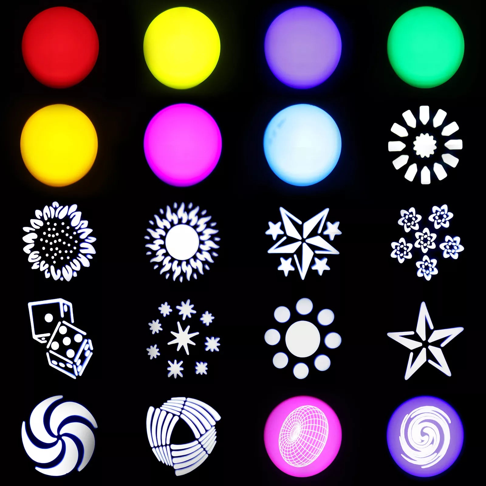 LED Spot 100W Moving Head Beam Disco Nightclub DJ Stage Light