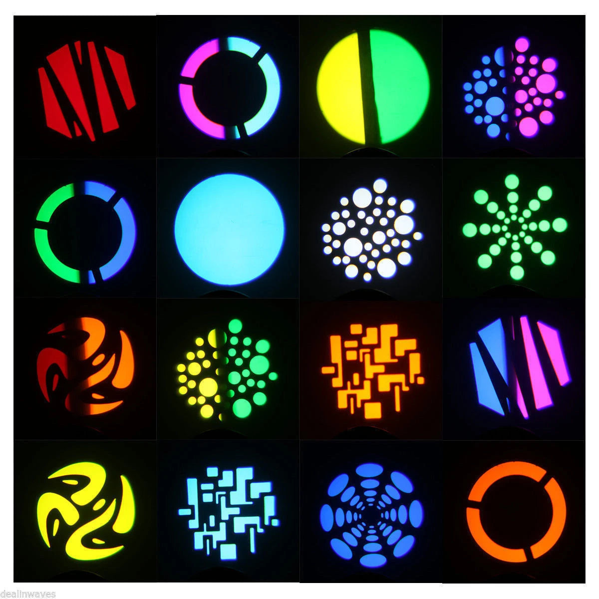 Mini LED 30w Beam Moving Head Light  DMX Disco DJ Party Gobo Light