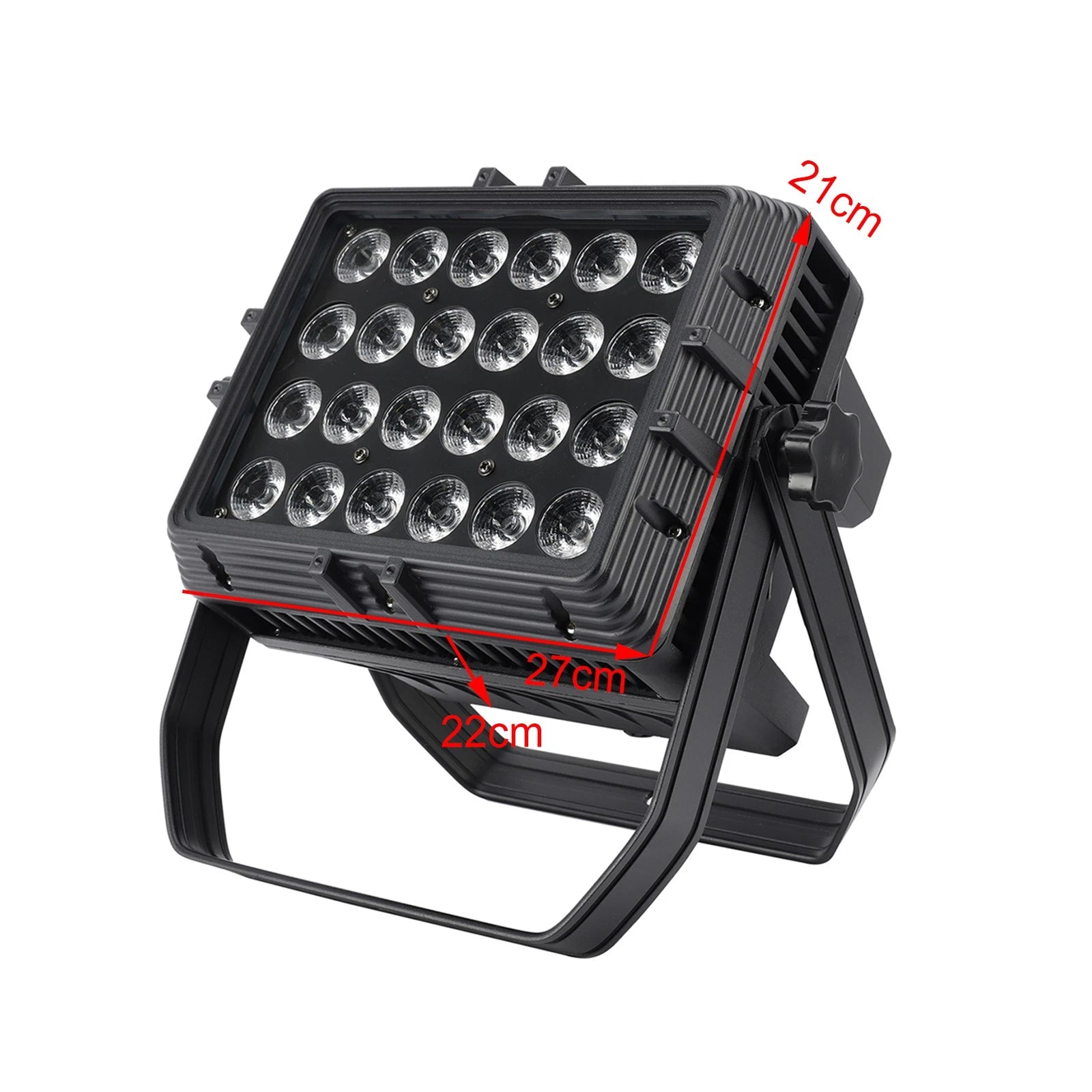 Waterproof City Color 24x15W LED Wash Light IP65 DMX512 Seamless Splicing 45° Beam Angle