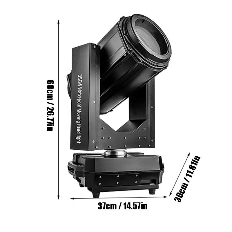 IP65 Waterproof 350W Beam Moving Head Light for Outdoor Pro Shows