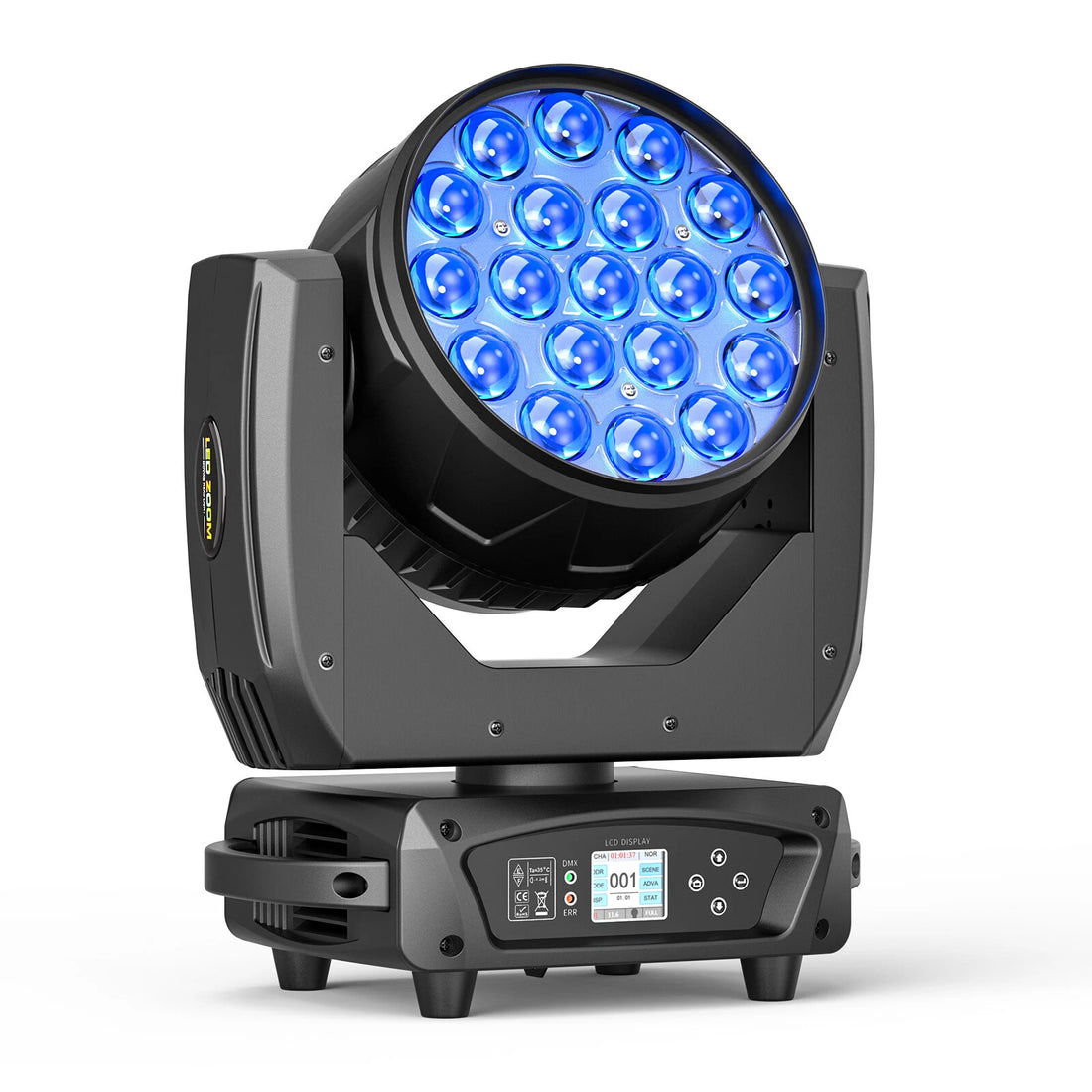 LED 19p 4in1Zoom Moving Head Wash Light RGBW for Bar Dj Light Disco Light Ktv Club Light